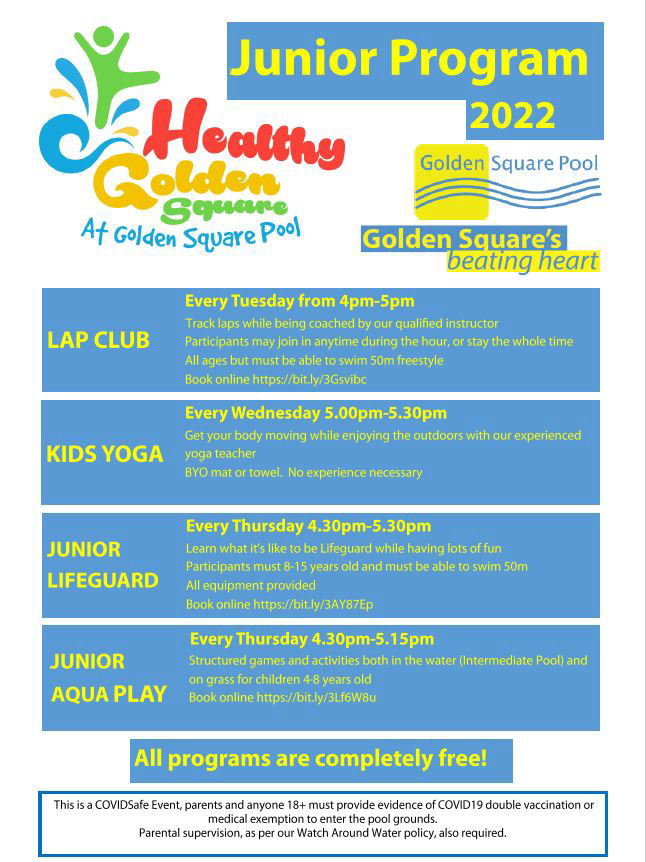 Healthy Golden Square 2022